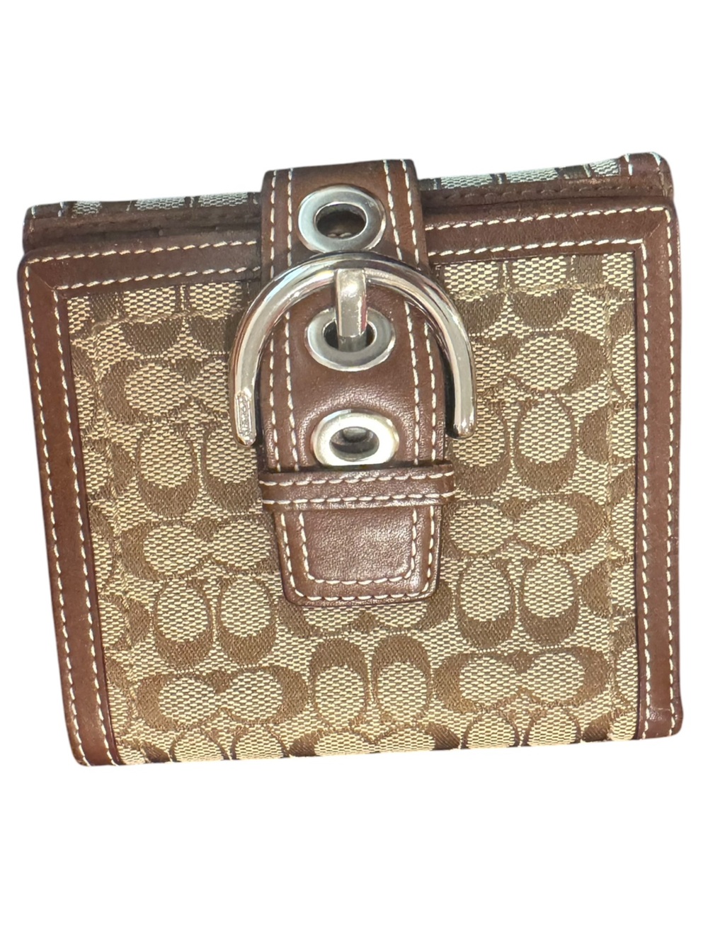 Vintage Coach Soho Compact Wallet